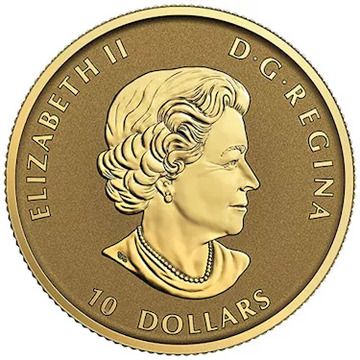 2018 10 Dollars – Elizabeth II (Wolverine; Bullion)