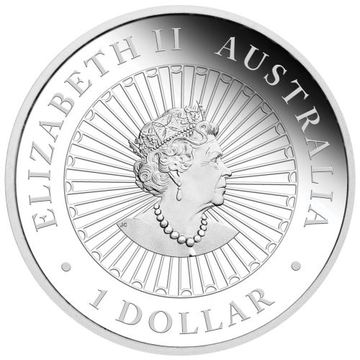 1 Dollar – Elizabeth II (6th Portrait – Year of the Mouse)