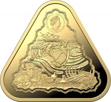 2020 100 Dollars – Elizabeth II (6th Portrait – Shipwreck Vergulde Draeck)