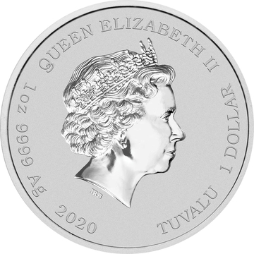 1 Dollar – Elizabeth II (Krusty the Clown)