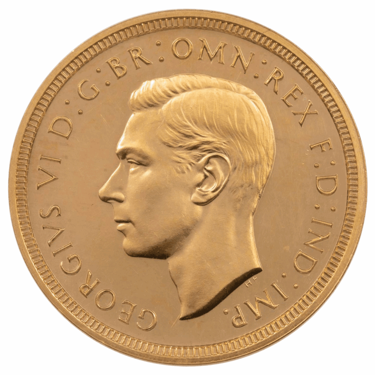 1951 George VI Full Gold Sovereign Coin