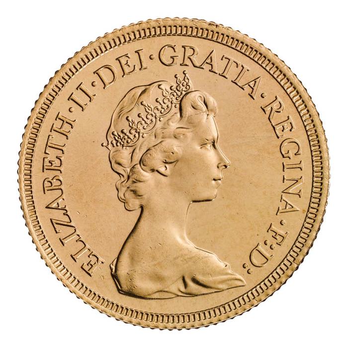 1978 Elizabeth II Half Gold Sovereign Coin