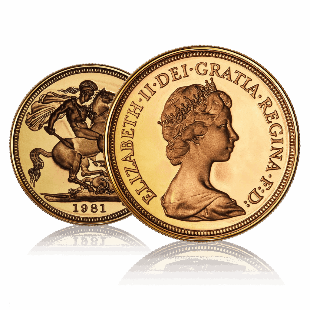 1981 Elizabeth II Full Gold Sovereign Coin