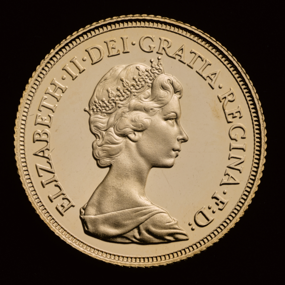 1982 Elizabeth II Full Gold Sovereign Coin