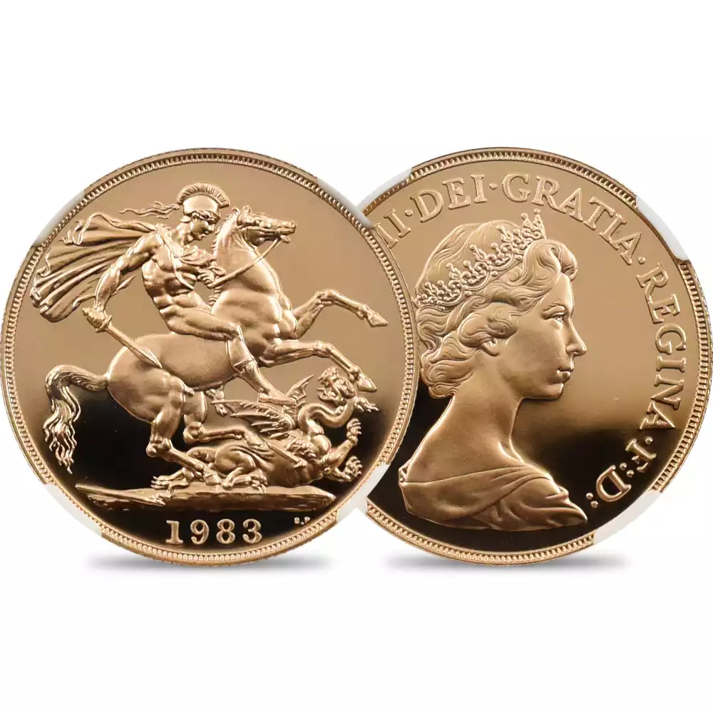 1983 Elizabeth II Full Gold Sovereign Coin