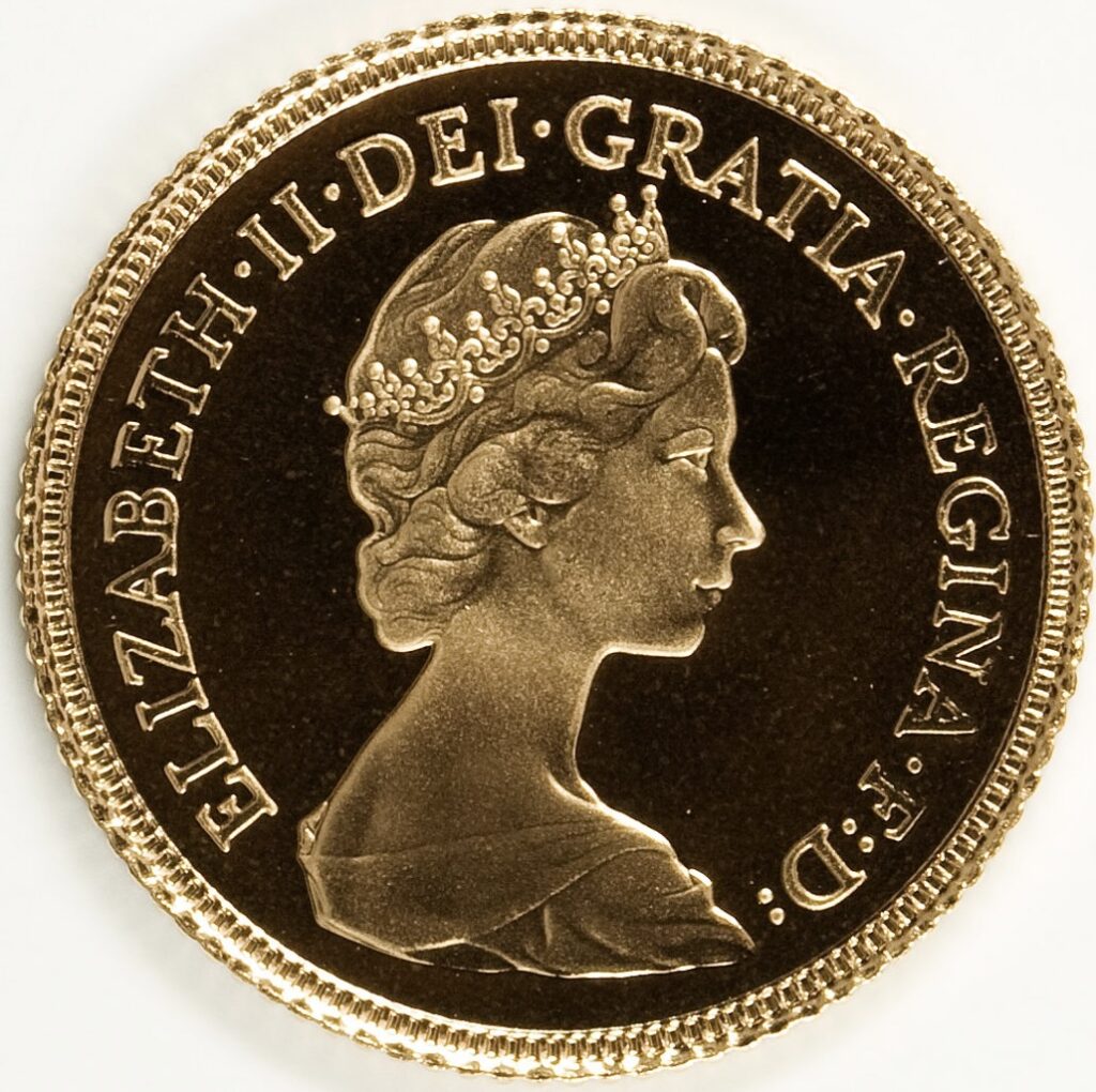 1983 Elizabeth II Half Gold Sovereign Coin