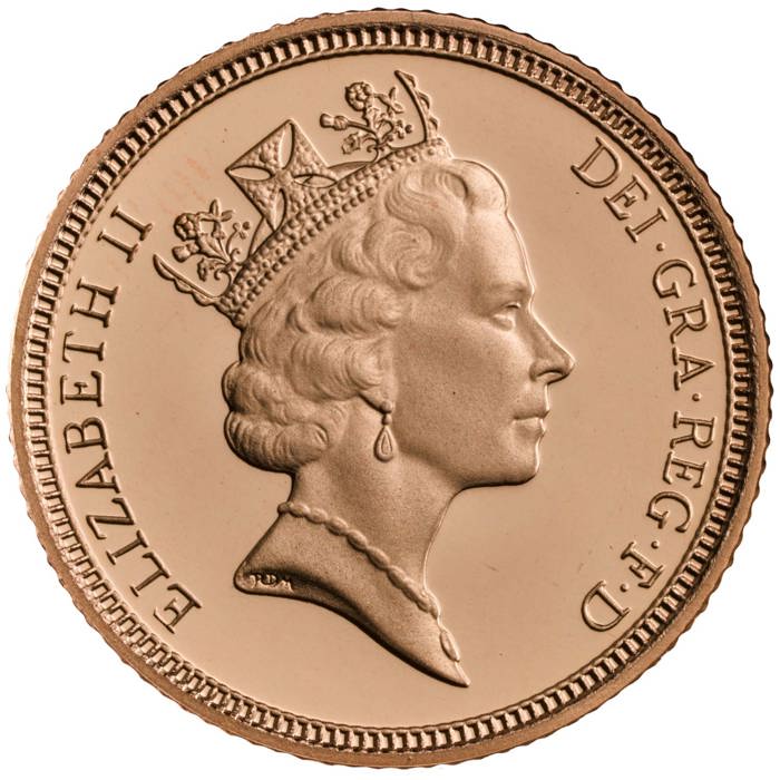 1994 Elizabeth II Half Gold Sovereign Coin