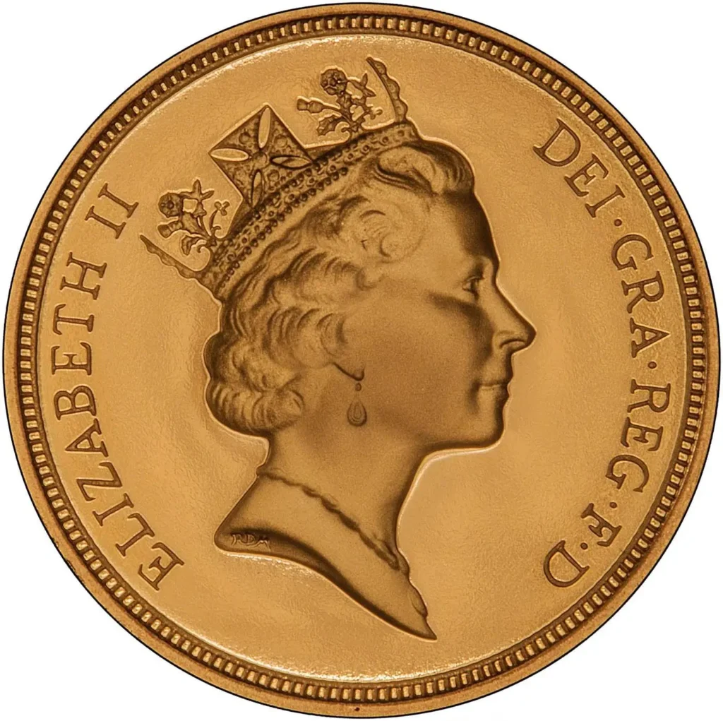 1997 Elizabeth II Full Gold Sovereign Coin