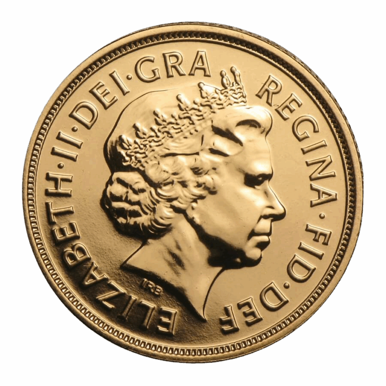 1998 Elizabeth II Full Gold Sovereign Coin