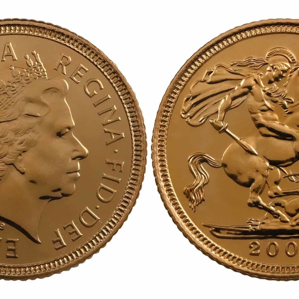 2000 Elizabeth II Half Gold Sovereign Coin