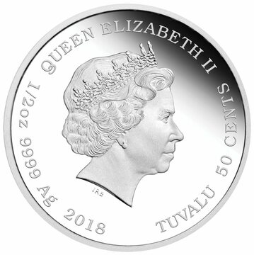 50 Cents – Elizabeth II (Beagle)