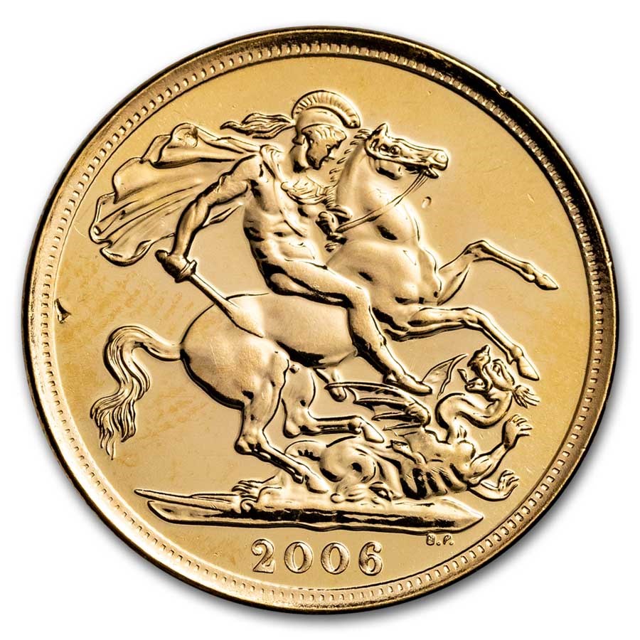 2006 Elizabeth II Double Gold Sovereign Coin
