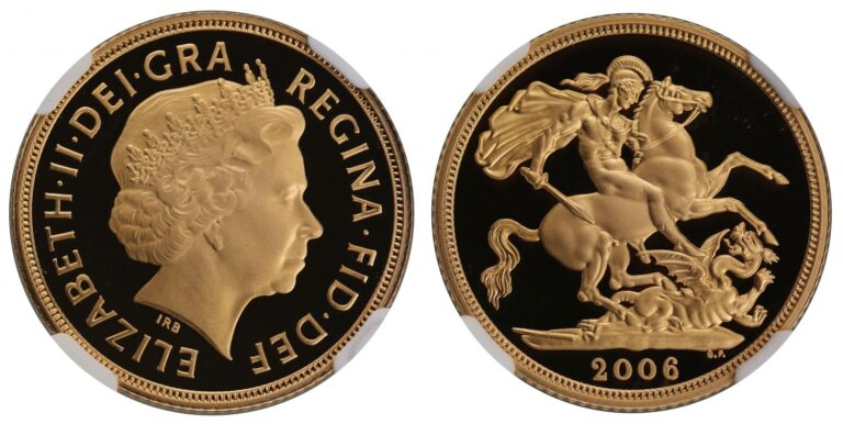 2006 Elizabeth II Full Gold Sovereign Coin