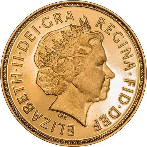 2007 Elizabeth II Double Gold Sovereign Coin