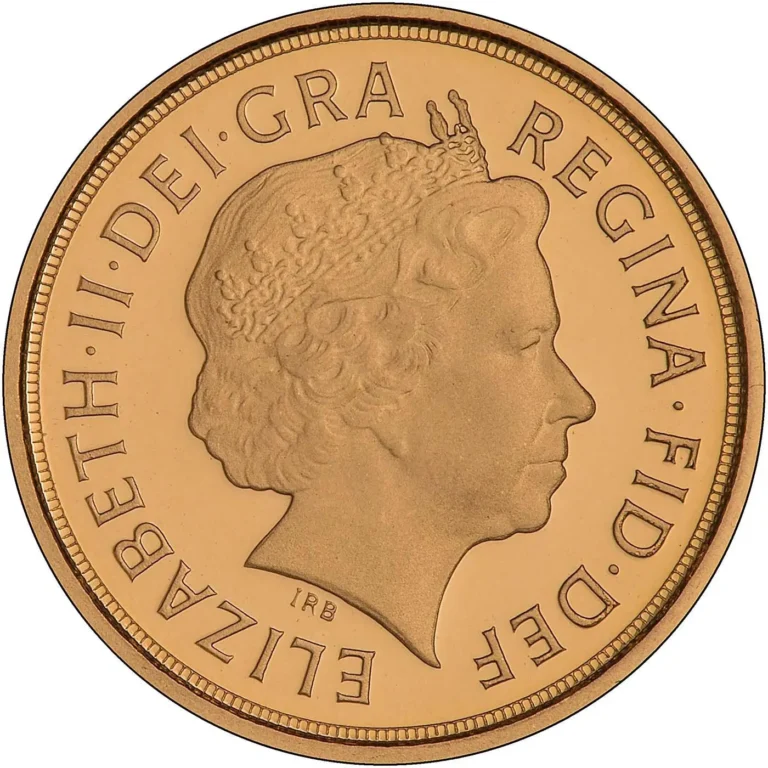 2011 Elizabeth II Quarter Gold Sovereign Coin