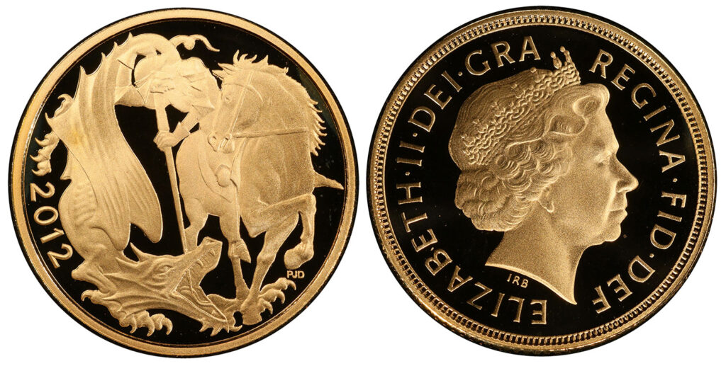2012 Elizabeth II Full Gold Sovereign Coin