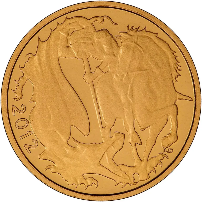 2012 Elizabeth II Quarter Gold Sovereign Coin