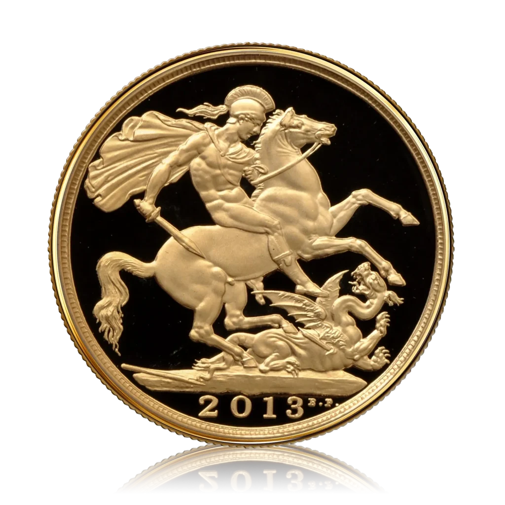 2013 Elizabeth II Double Gold Sovereign Coin
