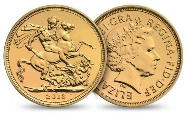 2013 Elizabeth II Full Gold Sovereign Coin