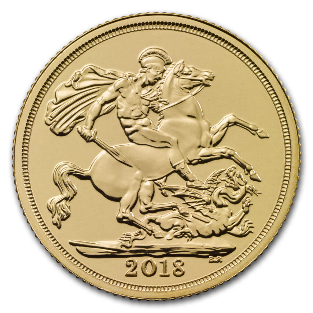 2018 Elizabeth II Full Gold Sovereign Coin