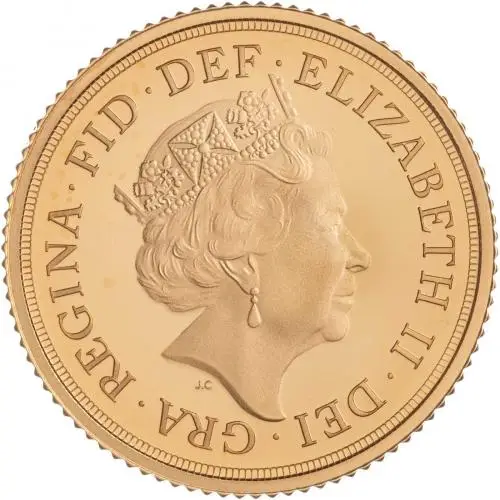 2018 Elizabeth II Half Gold Sovereign Coin