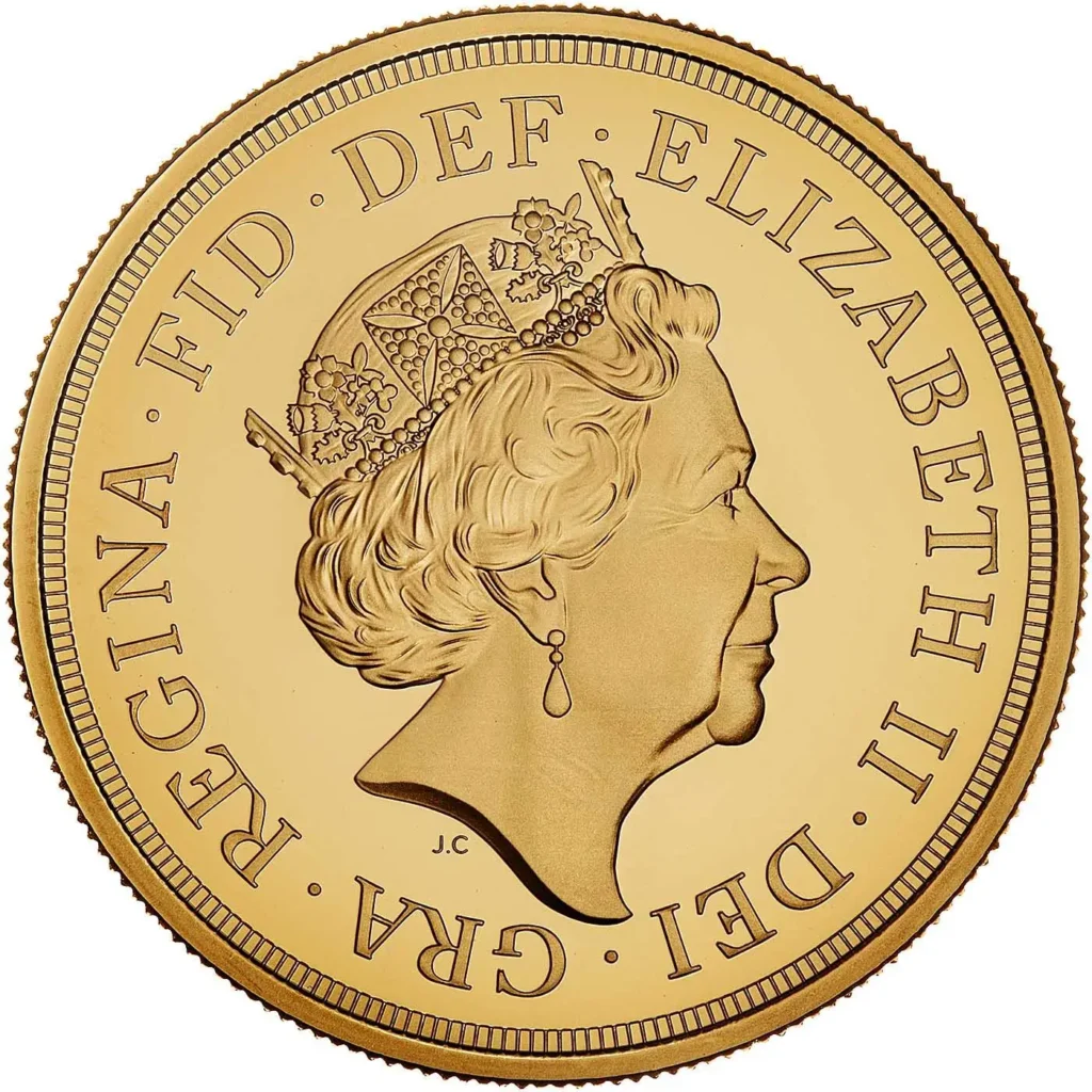 2020 Elizabeth II Five Gold Sovereign Coin