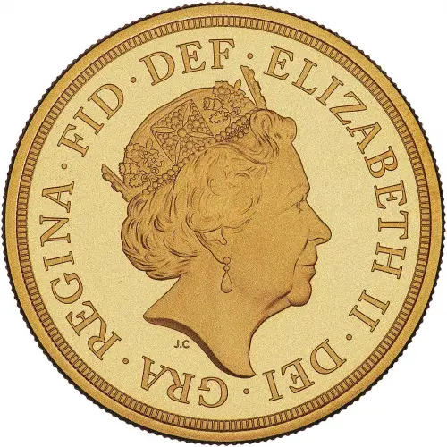 2021 Elizabeth II Full Gold Sovereign Coin
