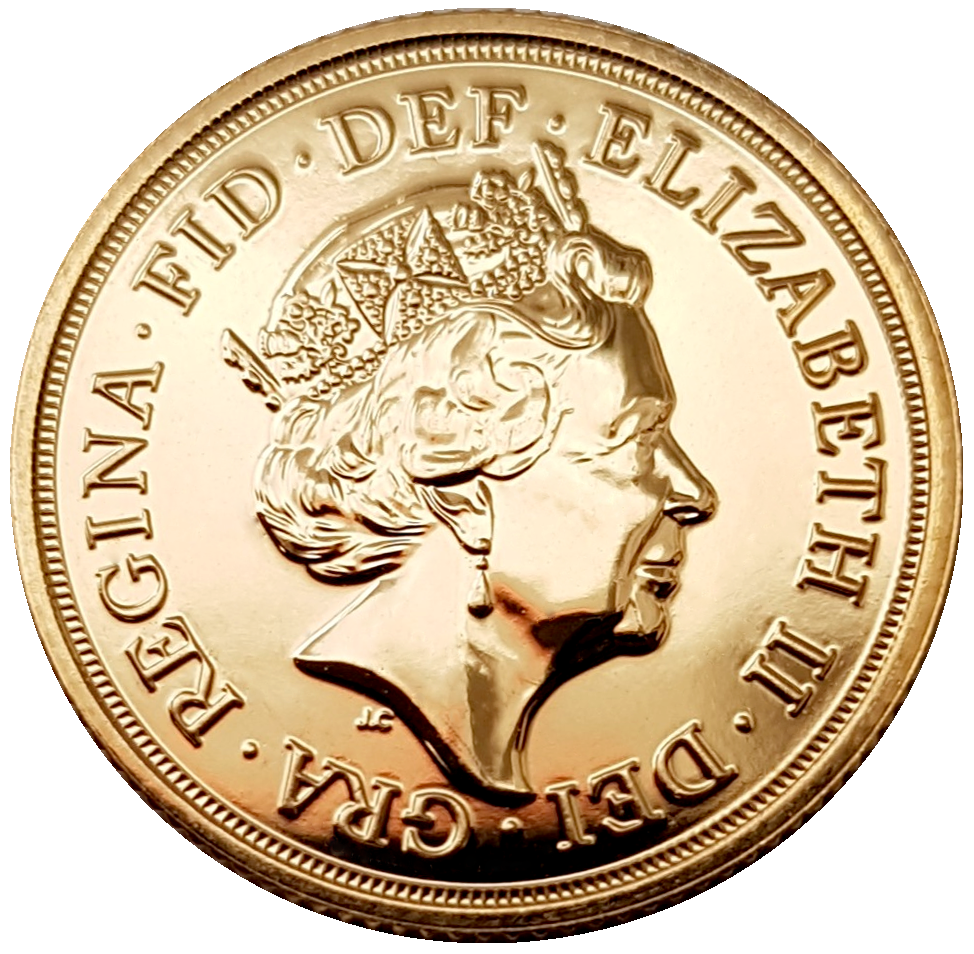 2022 Elizabeth II Double Gold Sovereign Coin