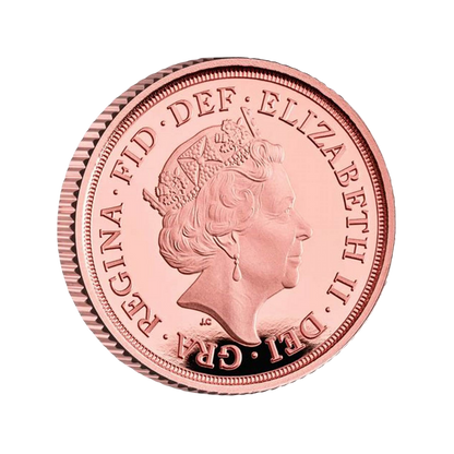 2022 Elizabeth II Quarter Gold Sovereign Coin