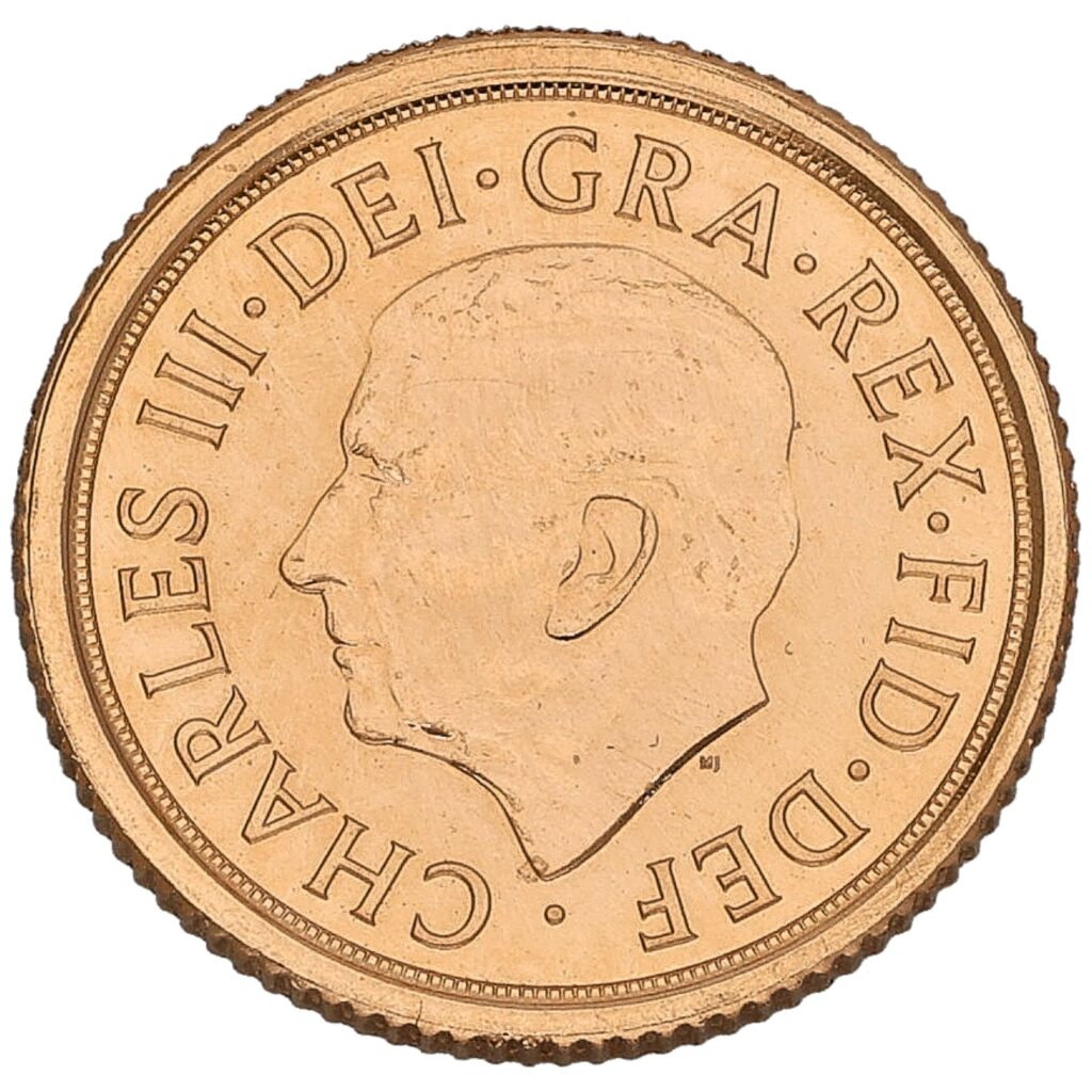 2025 Charles III Quarter Gold Sovereign Coin