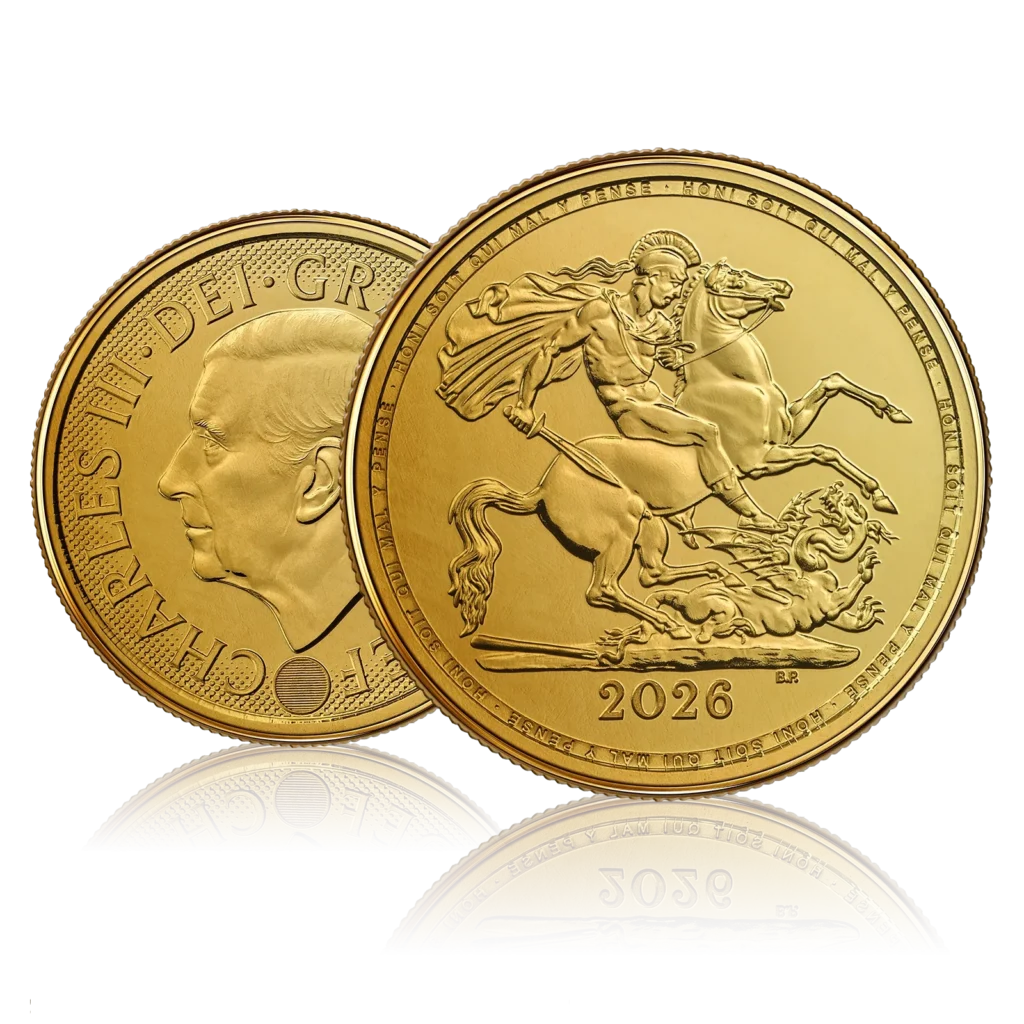 2026 Charles III Half Gold Sovereign Coin