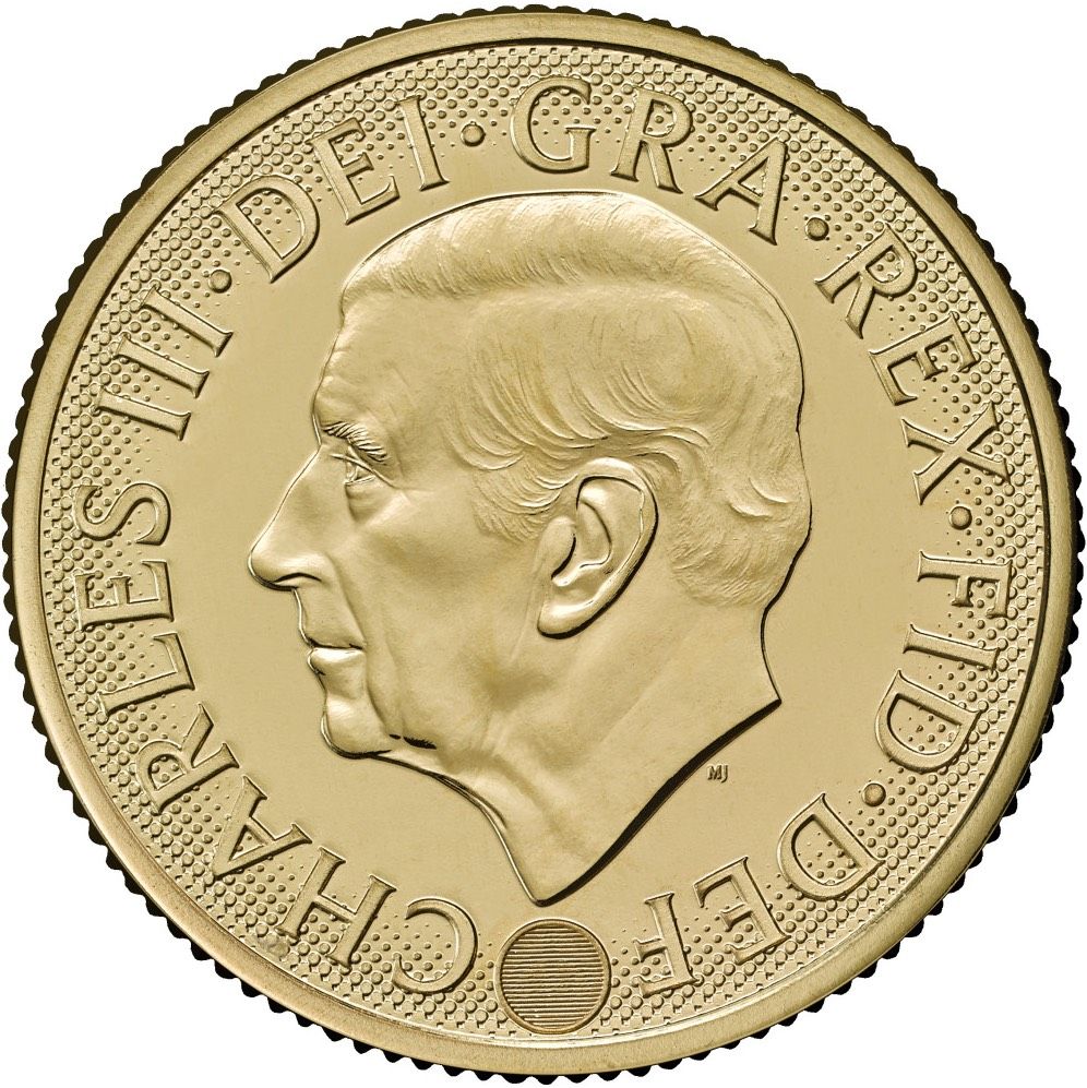 2026 Charles III Quarter Gold Sovereign Coin