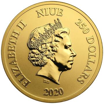 2020 250 Dollars – Elizabeth II (Mickey Mouse and Pluto)