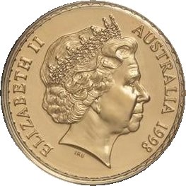 1998 100 Dollars – Elizabeth II (4th Portrait – Desert Pea – Gold Bullion Coin)
