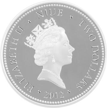 2012 2 Dollars – Elizabeth II (Bengal Bobtail)