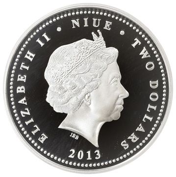 2013 2 Dollars – Elizabeth II (Piranha)