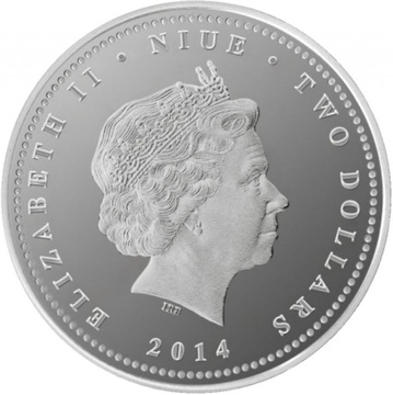 2014 2 Dollars – Elizabeth II (Horses)