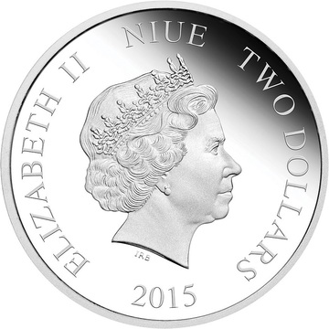 2015 2 Dollars – Elizabeth II (Elephants)