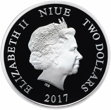 2017 2 Dollars – Elizabeth II (Caribou)