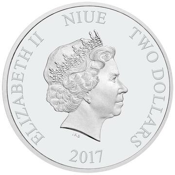 2017 2 Dollars – Elizabeth II (Arctic Tern)