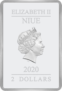 2020 2 Dollars – Elizabeth II (Gotham City)