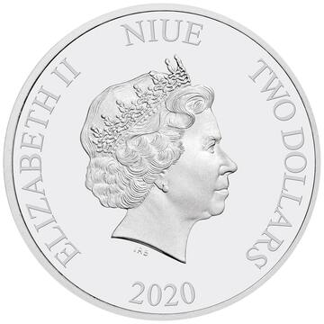 2020 2 Dollars – Elizabeth II (Rapunzel)