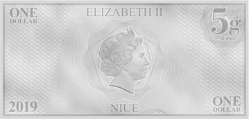 2019 1 Dollar – Elizabeth II (Data)