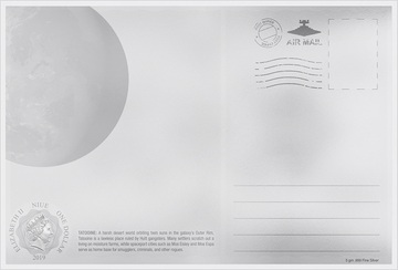 2019 1 Dollar – Elizabeth II (Tatooine)