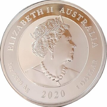 1 Dollar – Elizabeth II (6th Portrait – Double Pixiu – Silver Bullion Coin)