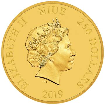 2019 250 Dollars – Elizabeth II (Darth Vader)