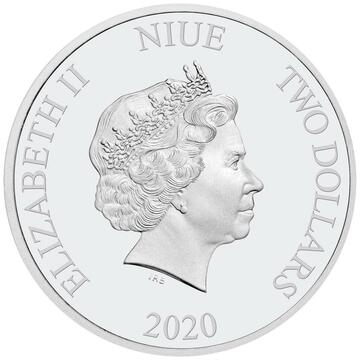 2020 2 Dollars – Elizabeth II (Death Star)