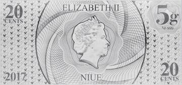 2017 20 Cents – Elizabeth II (Mickey Mouse and Friends)