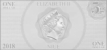 2018 1 Dollar – Elizabeth II (Belle)