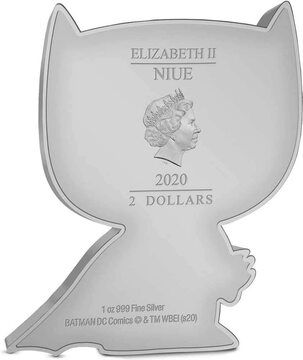 2020 2 Dollars – Elizabeth II (Batman)